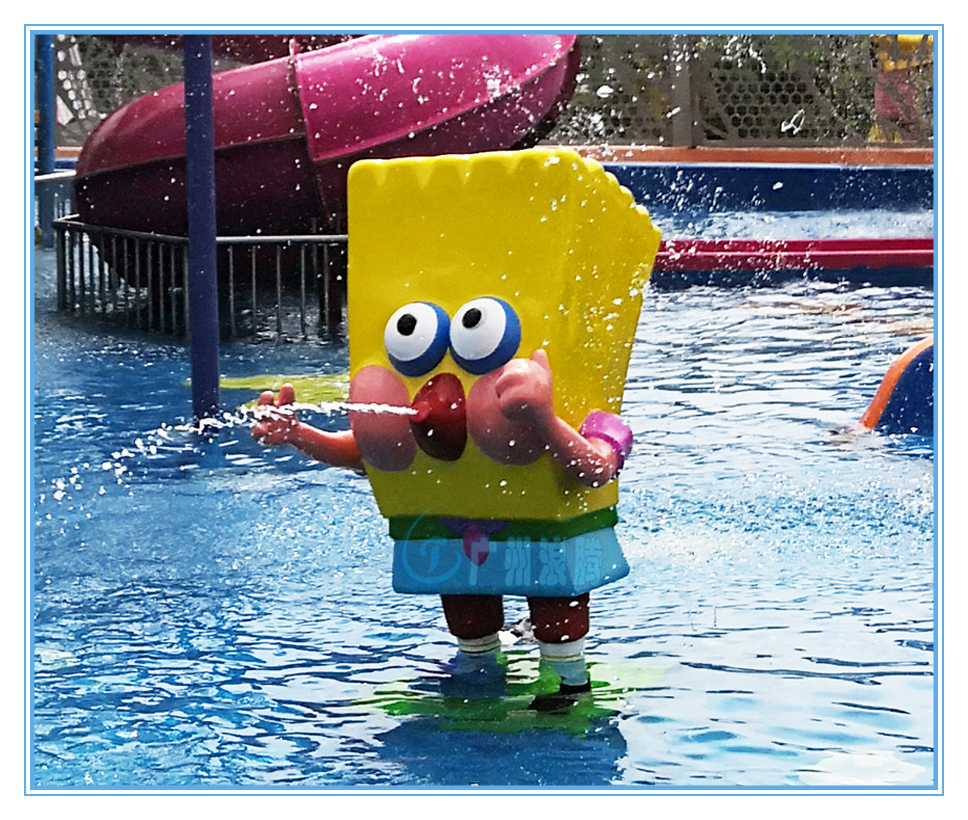 水上樂(lè)園設(shè)備，海綿寶寶